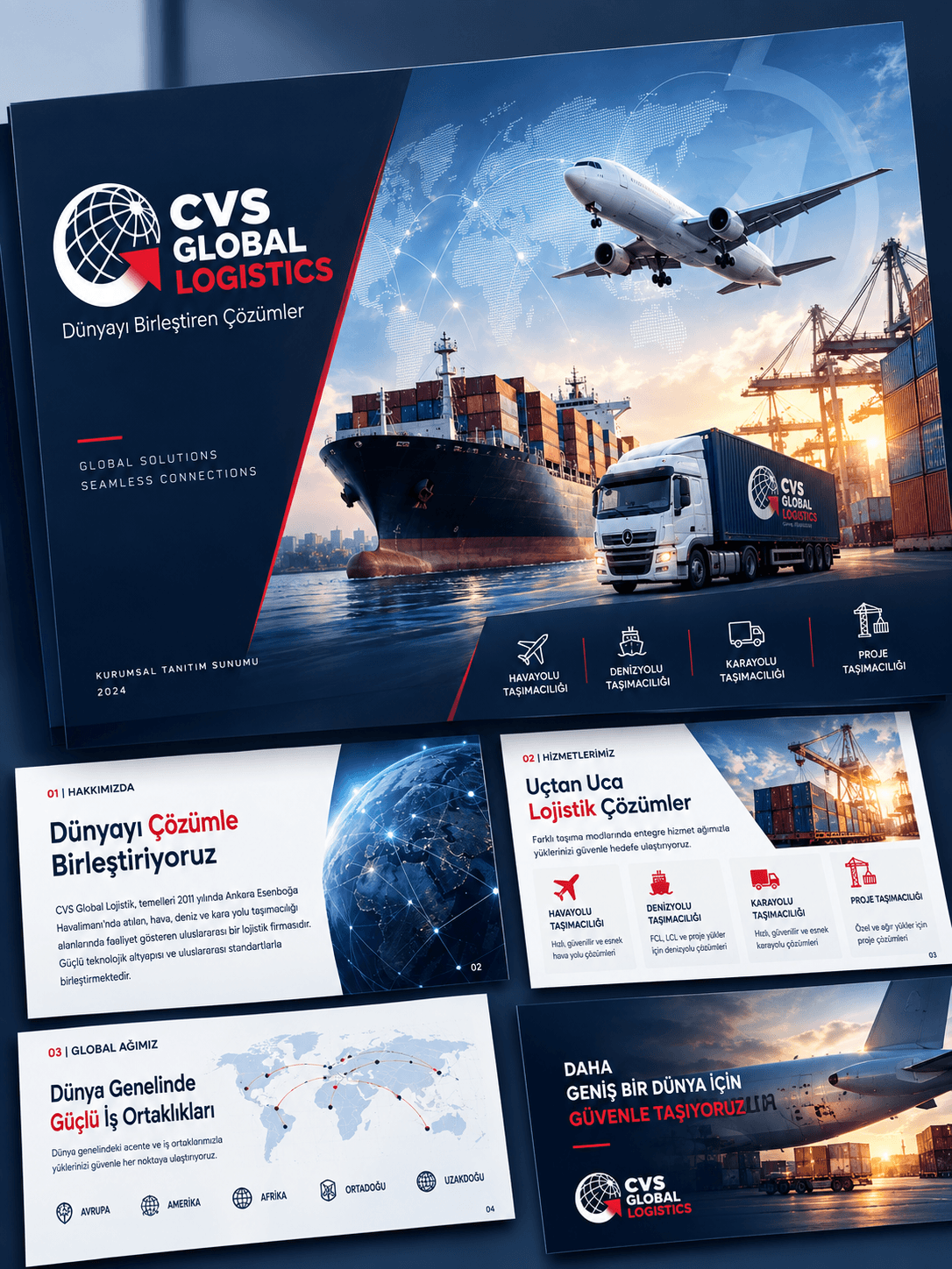 CVS Lojistik Kurumsal Tanıtım Kiti